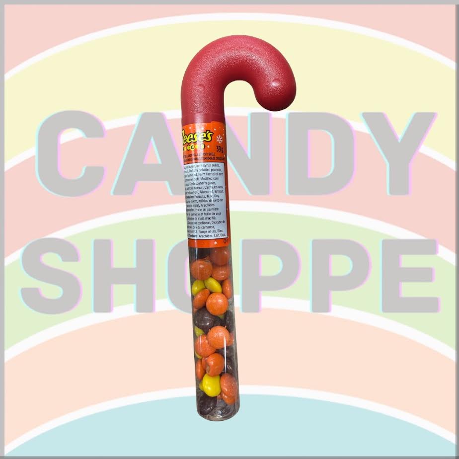 Reese's Pieces Candy Cane