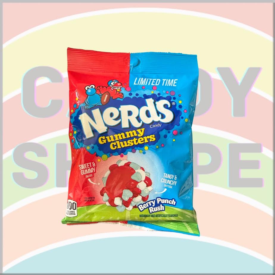 Nerds Gummy Clusters Berry Punch Rush Limited Time